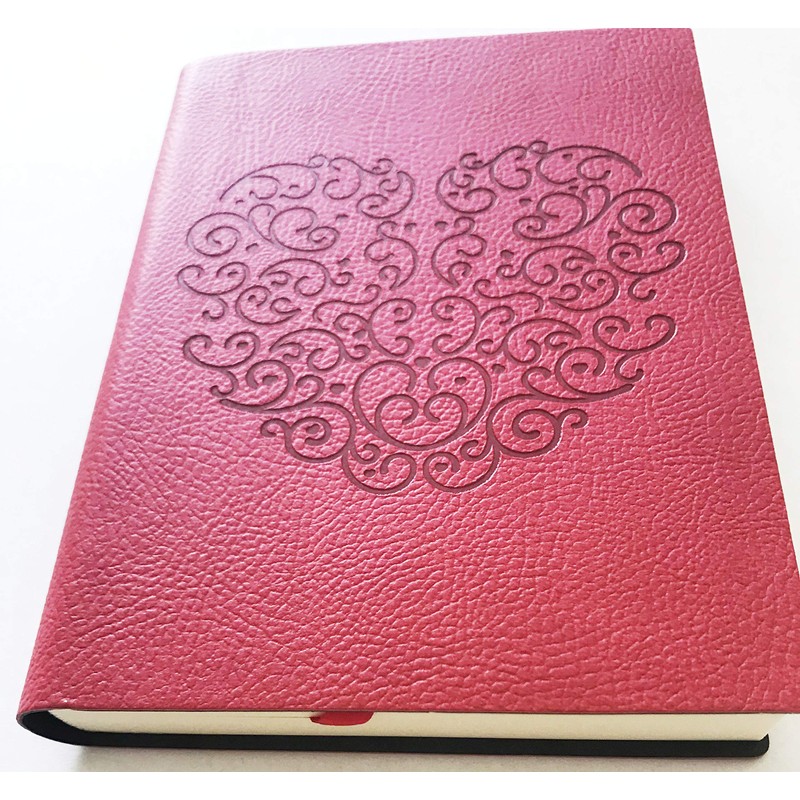 Red Heart Lined Journal