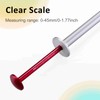 Brake Disc Measuring Tool Thickness Measuring Ruler Calipers 0 to
