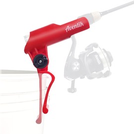 Aventik Adjustable Bucket Rod Holder(Red 1pc)