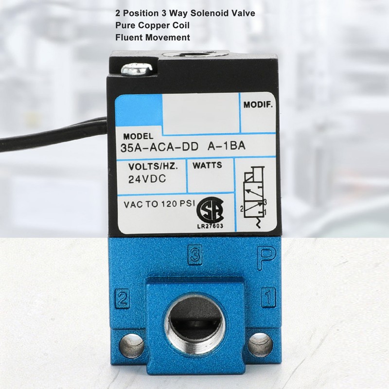 Pneumatic Electric Solenoid Valve High Frequency 6mm Nominal Diameter Solenoid