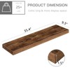 QEEIG Floating Shelves for Wall 35.4" Long - Wall Mounted