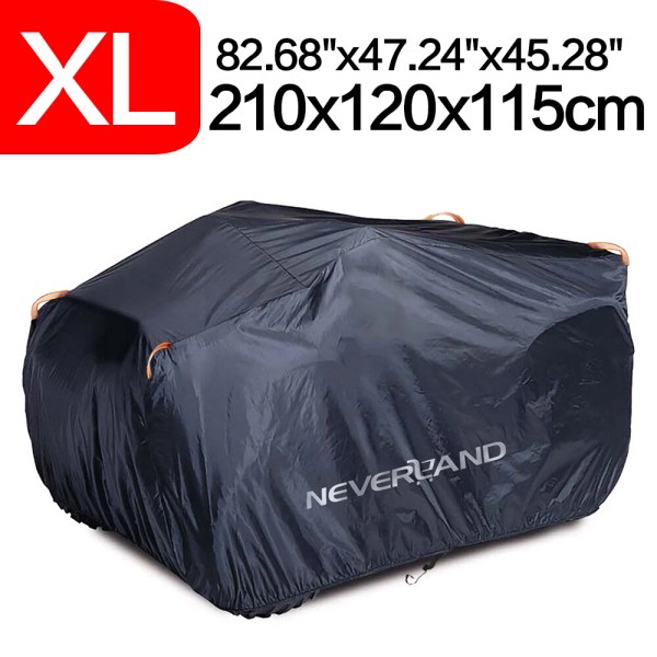 Neverland ATV Cover 4 Wheeler Waterproof Dust Rain Outdoor Protector