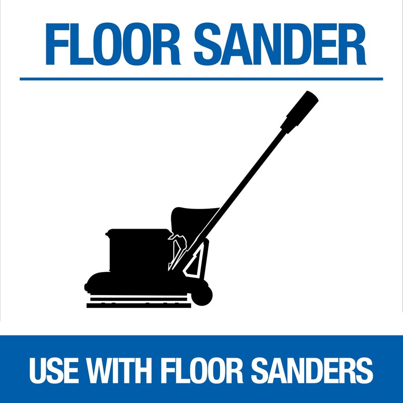 Mercer Industries 400060 Silicon Carbide Floor Sanding Roll, 8" x