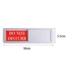 DWUENT Do Not Disturb Door Sign, Vacant/Occupied Slider Sign for