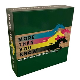 Surfridge LLC More Than You Know – A Party Trivia Game with an Expansion App Providing Abundant Additional Categories and Questions