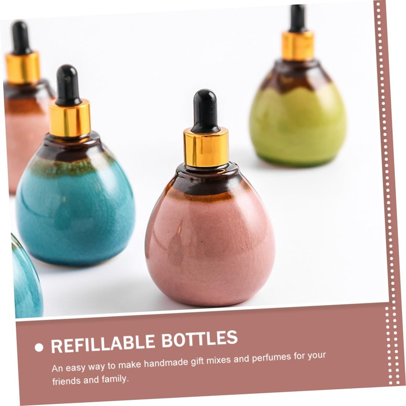CHILDWEET Travel-Sized Essential Oil Storage Bottle Sub Bottles for Aromatherapy