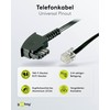 Wentronic TAE Cable TAE-F Male to Modular 6 m Black