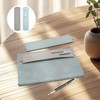 YUYUDEHM 2 PCS Adjustable Pen Holder Elastic Band, PU Leather