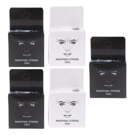 Veraly 5 Piezas Hilo Entintado Diseño Ceja Microblading Maquillaje