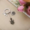 KUIYAI Winchester Brothers Pentagram Symbol Keyring TV Show Inspired Gift