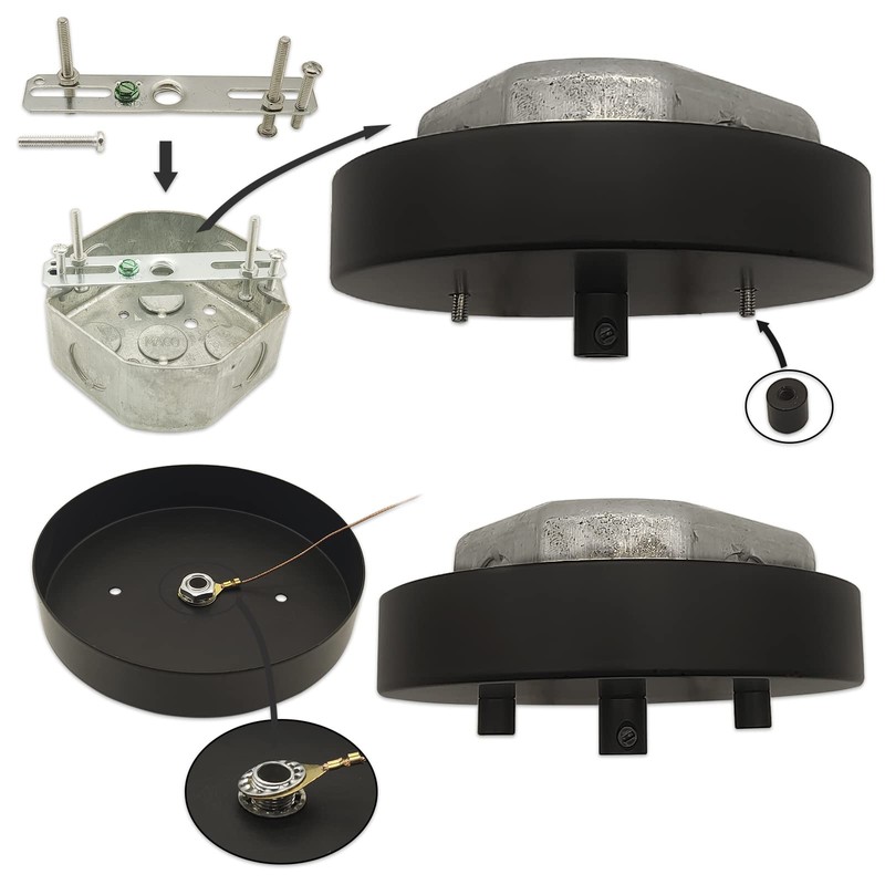 EIFHYT Canopy Kit for Chandelier 5 1/8 Ceiling Lighting Modern