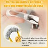2 Pares Pestañas Magnéticas Natural Reutilizables + Aplicador Aspecto Natural