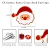 Kamise Christmas Silver Stud Earrings for Women, 925 Sterling Silver