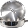 Shiny Stainless Steel Pan Cover Lid for all types of