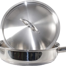 Shiny Stainless Steel Pan Cover Lid for all types of Diameter 16 – High Quality