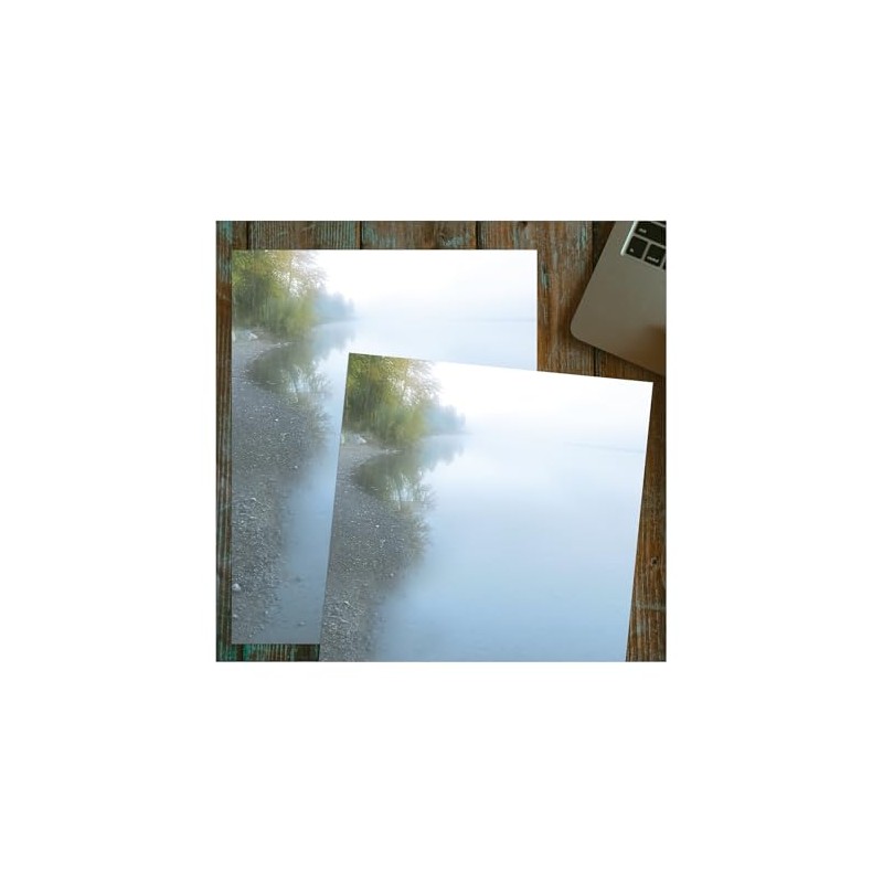 Great Papers! River's Edge Letterhead, 80 Count, 8.5"x11" (2014243)