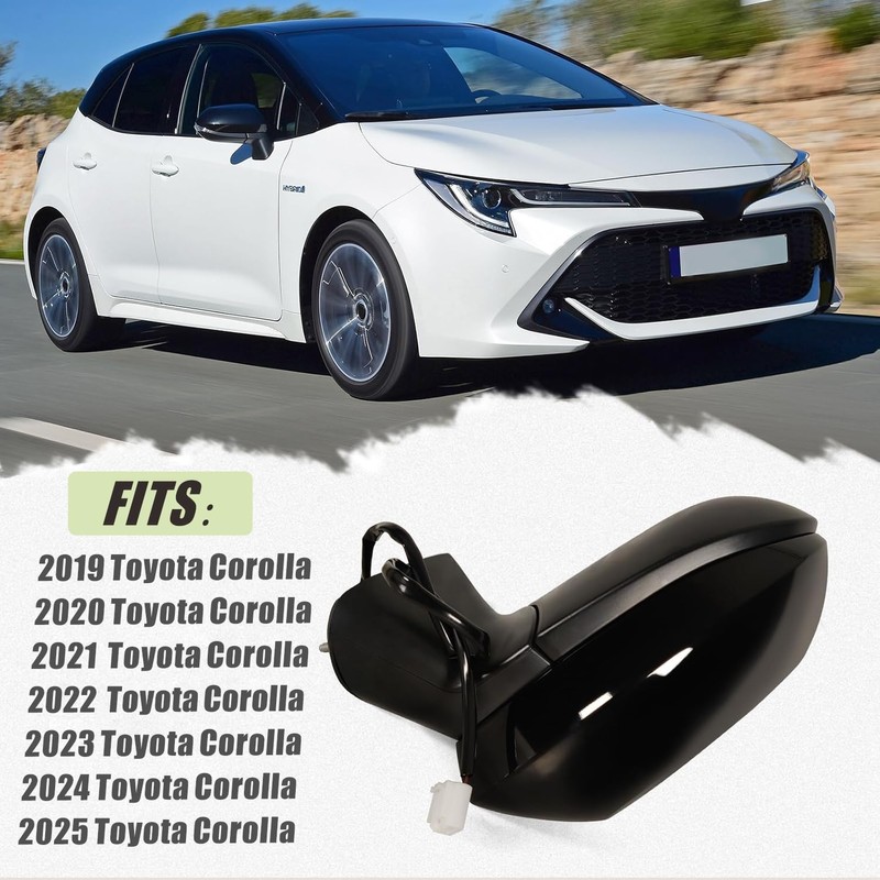 Lqito Right Passenger Side Mirror Compatible With 2019 2020 2021