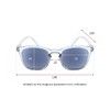 Unisex Sunglasses with Prescription - Rectangular Lenses - Sun Reader