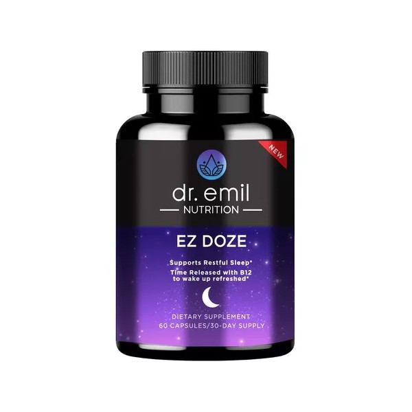 Dr. Emil Nutrition, Ez Doze P/ Reparar Sueño 60 Cáps