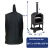 Pizza Oven Cover, Outdoor Waterproof Protective Cover 600D Heavy Duty