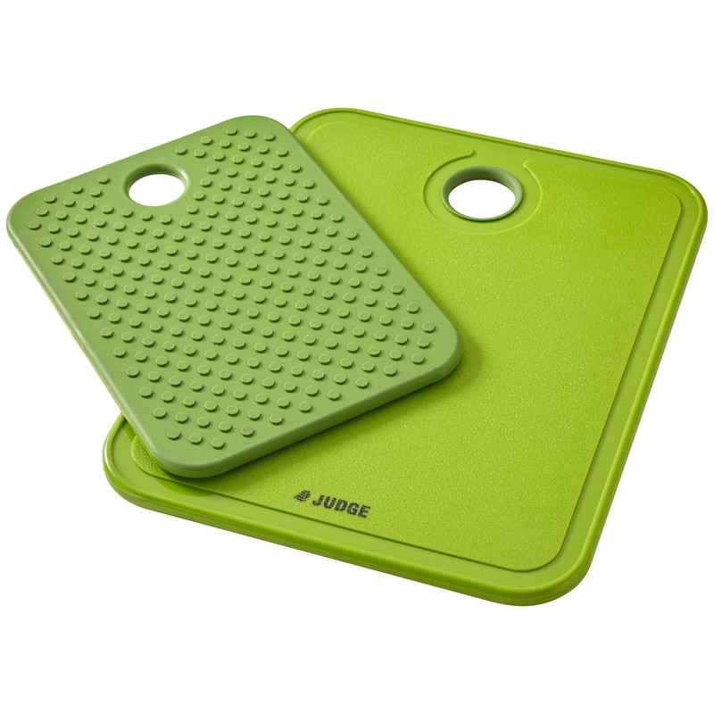 Judge TC397 Small Chopping Board for Kitchen, Non-Slip BPA-Free Plastic