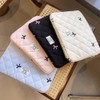 jingyuKJ Puffy Laptop Sleeve Bow Quilted Laptop Carrying Case Puffer