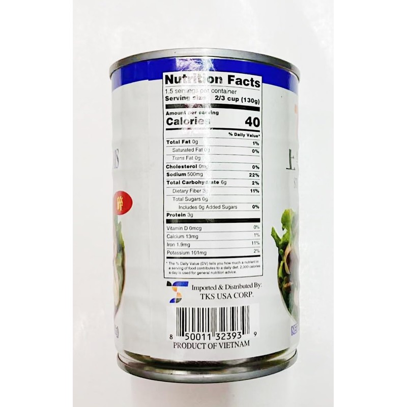 Straw Mushrooms, Broken Pieces, 15 oz, Pack of 4