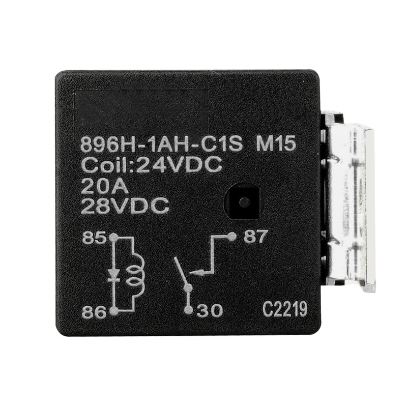 896H-1AH-C1S M15 24VDC Automotive Power Relay SPNO Flux Tight with