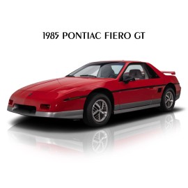 1985 Pontiac Fiero GT in Red NEW METAL SIGN: 12 x 16" & Ships Free