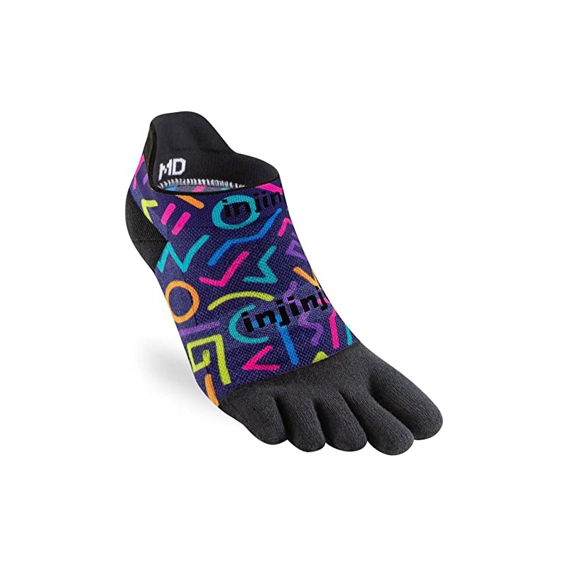Injinji Spectrum Run Lightweight NO-Show Retro S