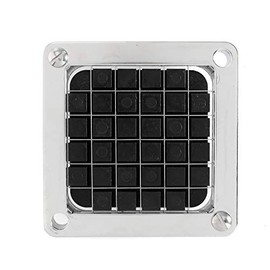 WICHEMI Dicer Blades Commercial Vegetable Chopper Dicer Blade Stainless Steel Blades for Chopper Dicer Commercial Vegetable Fruit Dicer Replacement (1/2" Blade)