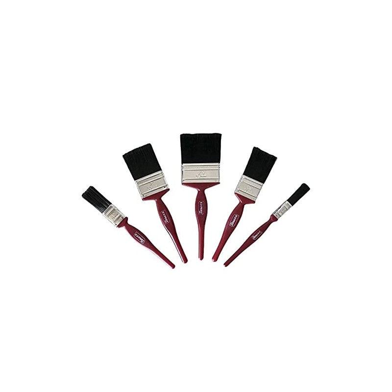 5 Pcs Paint Brushes Set, Fine paint Brush Bristles Decorating