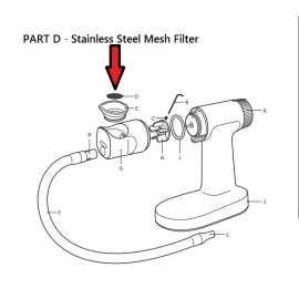 PipeScreenZ™ (30) Replacement Mesh Filter Screens for The SMOKING GUN by BREVILLE/PolyS