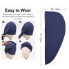 DRESHOW Hair Wrap for Women Ribbed Soft Turban Stretch Jersey