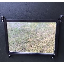 Ultramatic Feeders Deer Blind Window Swing sash 27" x 10" Clear Glass