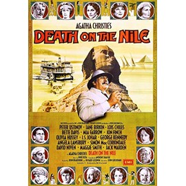 Poster Death On The Nile... Classic 1978 Movie Various Sizes (A4 Size 21 x 29 cms)