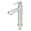 Bamboo Shape Stainless Steel Basin Faucet Cold Water Sink Faucet