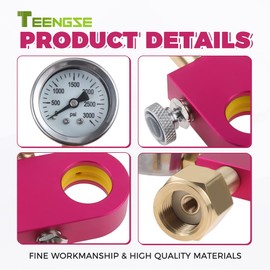 Carbonator Soda Refill Quick Adapter, TEENGSE Purple Soda Exchange Carbonator Refill Quick Adapter Compatible with DUO Terra Art Soda Machine