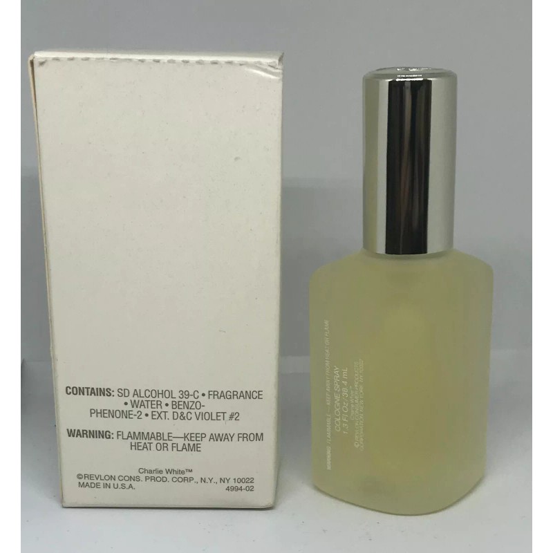 Revlon Charlie Charlie Revlon White Cologne Spray 1.3 fl oz