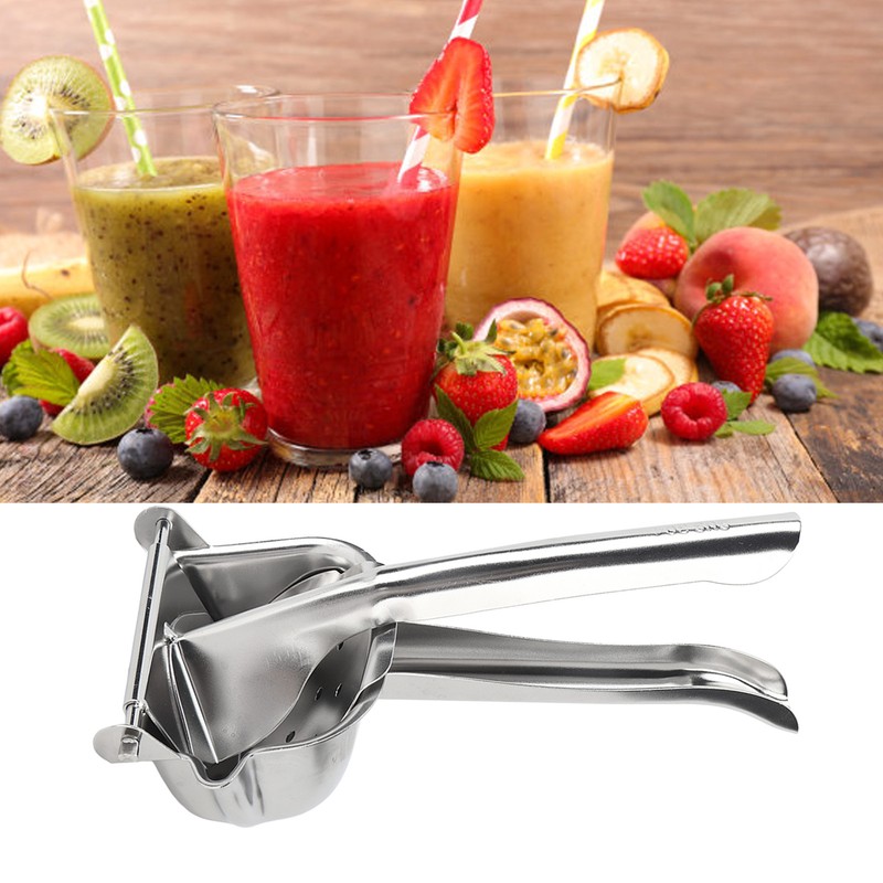 Hand Juicer 304 Stainless Steel Ergonomic Detachable Effort Saving Citrus