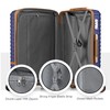 Joyway Luggage Set 3 Piece Suitcase Sets with Spinner Wheel,Hardside