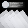 6 PCS Plastic Canvas Sheets, 14 Ct Plastic Mesh Fabric