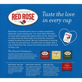 Red RoseTea Bags, 100-Count