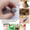 Markeny 5 Pcs Rose Piping Tips, 3Pcs Grass Cream Tips