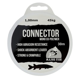 Major Fish Connector Shock Leader Hardmono Line Leader Material 1.00 mm - 100 lb