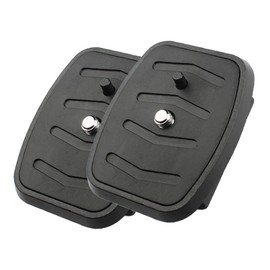 LALAFINA 2pcs Quick Release Tripod Plates for Camera Durable Mount Adapter Compatible with Tripod Head Easy Installation for DSLR Photography Accessory