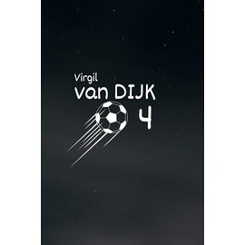 Virgil van Dijk Inspired Notebook / Journal / Scrapbook - Unique design - Lined Notebook with Date Field