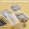 [Local Stock] AISOON 40 Pcs Airtight Food Storage Containers Set