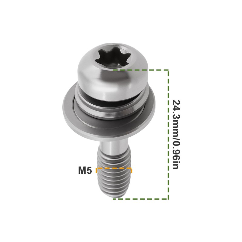LT Easiyl 4pcs Golf Driver Sleeve Adapter Screws M5 Compatible