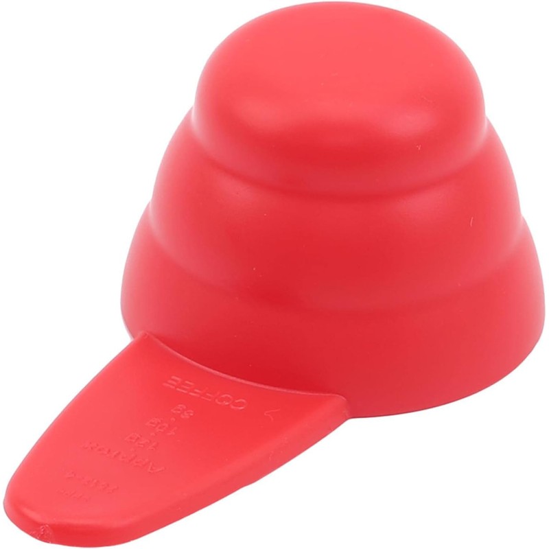 Red Plastic Coffee Scoop Measuring Scoop Suitable for Ground Beans